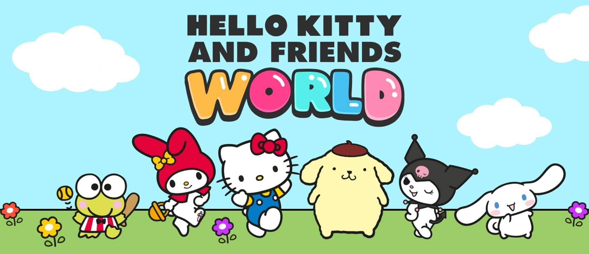 Hello Kitty & Friends World key art